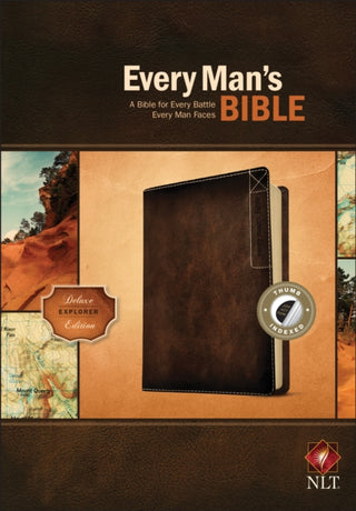 Cover image for 9781496433602 - NLT Every Man's Bible, Deluxe Explorer Edition