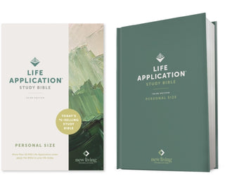 Cover image for 9781496484703 - NLT Life Application Study Bible, Third Edition, Personal Size (Hardcover, Red Letter)