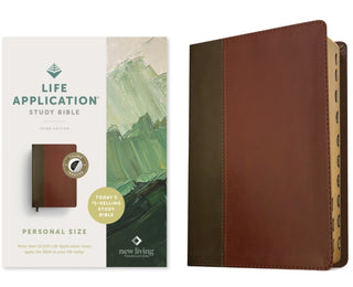 Cover image for 9781496484734 - NLT Life Application Study Bible, Third Edition, Mahogany