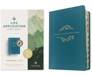 Cover image for 9781496484758 - NLT Life Application Study Bible, Third Edition, Teal