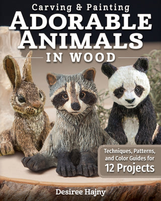 Supplemental image for 9781497100831 - Carving & Painting Adorable Animals in Wood