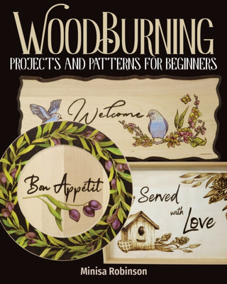 Cover image for 9781497100855 - Woodburning Projects and Patterns for Beginners