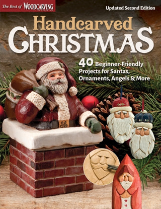 Cover image for 9781497103368 - Handcarved Christmas, Updated Second Edition
