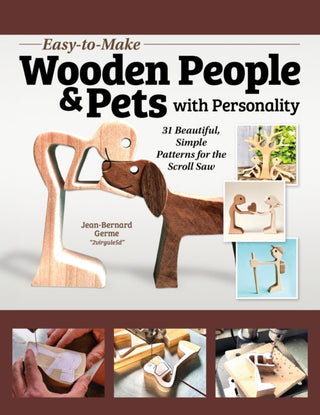 Cover image for 9781497104471 - Easy-to-Make Wooden People & Pets with Personality