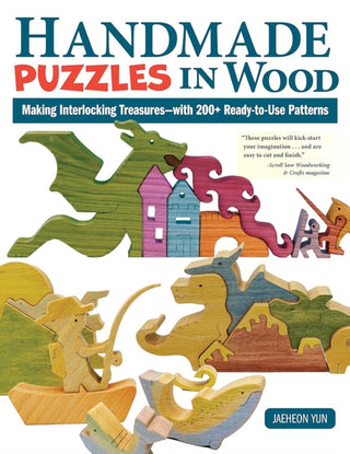 Cover image for 9781497104785 - Handmade Puzzles in Wood