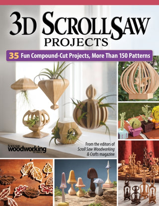 Cover image for 9781497104884 - 3D Scroll Saw Projects
