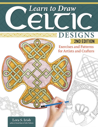 Cover image for 9781497106116 - Learn to Draw Celtic Designs, 2nd Edition