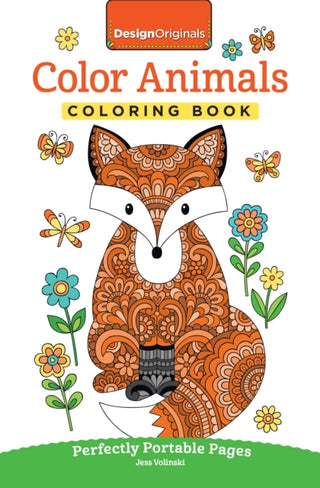 Cover image for 9781497202399 - Color Animals Coloring Book