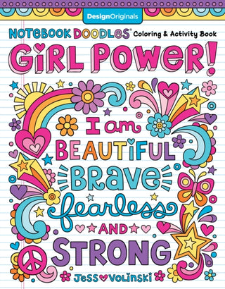 Cover image for 9781497204430 - Notebook Doodles Girl Power!