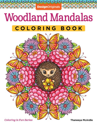 Cover image for 9781497204966 - Woodland Mandalas Coloring Book