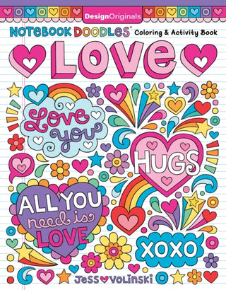 Cover image for 9781497205444 - Notebook Doodles Love