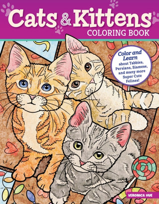 Cover image for 9781497205819 - Cats and Kittens Coloring Book