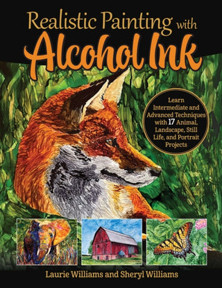 Cover image for 9781497206359 - Realistic Painting with Alcohol Ink