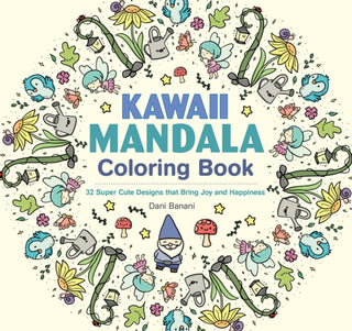 Cover image for 9781497206724 - Kawaii Mandala Coloring Book