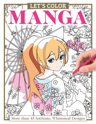 Cover image for 9781497206847 - Let's Color Manga