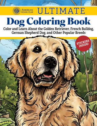 Cover image for 9781497207127 - AKC Ultimate Dog Coloring Book