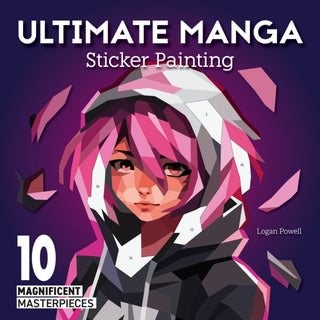Supplemental image for 9781497207288 - Ultimate Manga Sticker Painting