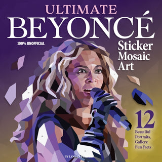 Cover image for 9781497207455 - Ultimate Beyonce Sticker Mosaic Art