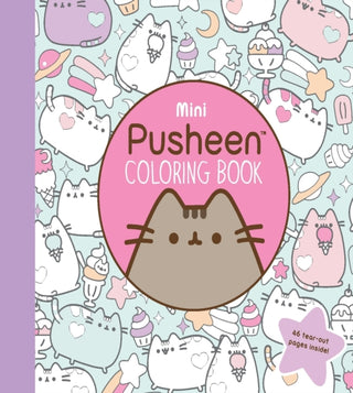 Cover image for 9781501180972 - Mini Pusheen Coloring Book