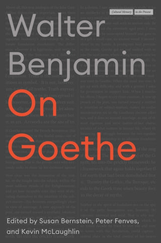 Cover image for 9781503642225 - On Goethe