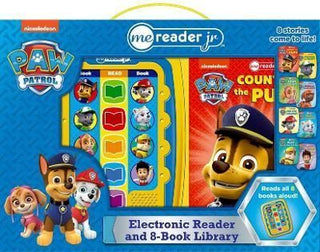 Cover image for 9781503710160 - Nickelodeon PAW Patrol: Me Reader Jr Electronic Reader and 8-Book Library Sound Book Set