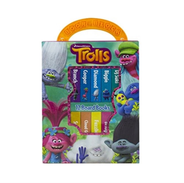 Cover image for 9781503714182 - DreamWorks Trolls: 12 Board Books