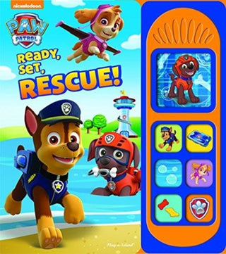 Cover image for 9781503731189 - Nickelodeon PAW Patrol: Ready, Set, Rescue! Sound Book