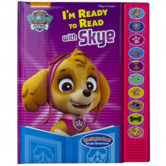 Cover image for 9781503733176 - Nickelodeon PAW Patrol: I'm Ready to Read with Skye Sound Book