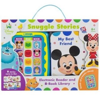 Cover image for 9781503733183 - Disney Baby: Snuggle Stories Me Reader Jr Electronic Reader and 8-Book Library Sound Book Set
