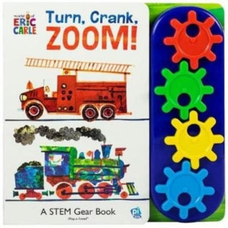 Cover image for 9781503735996 - Eric Carle Turn Crank Zoom Go Go Gear Book