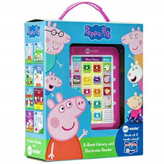 Cover image for 9781503752351 - Peppa Pig: Me Reader 8-Book Library and Electronic Reader Sound Book Set