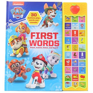 Cover image for 9781503759329 - Nickelodeon PAW Patrol: First Words Sound Book