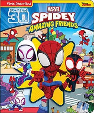 Cover image for 9781503759978 - Disney Junior Marvel Spidey and His Amazing Friends: First Look and Find
