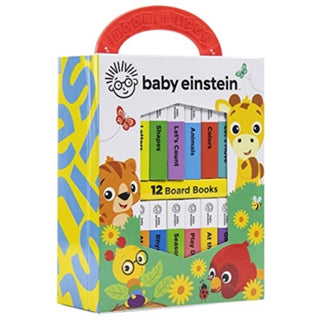 Cover image for 9781503761940 - Baby Einstein: 12 Board Books