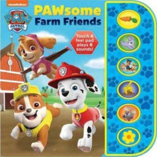 Cover image for 9781503766341 - Nickelodeon Paw Patrol Pawsome Farm Friends Sound Book