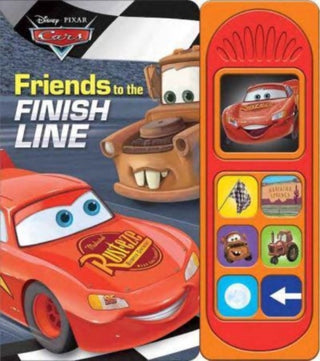 Cover image for 9781503767973 - Disney Pixar Cars: Friends to the Finish Line Sound Book