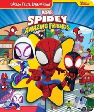 Cover image for 9781503771758 - Disney Junior Marvel Spidey Little First Look And Find