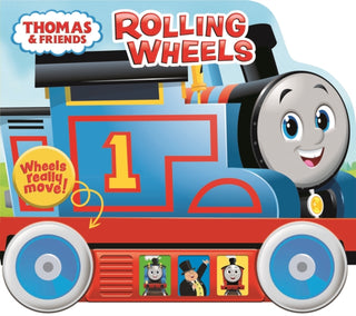 Cover image for 9781503772809 - Thomas The Tank Engine Rolling Wheels Little Vehicle Sound Book