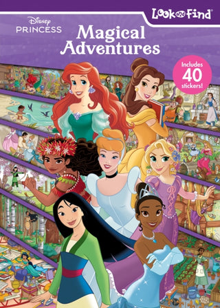 Cover image for 9781503773752 - Disney Princess: Magical Adventures Look and Find