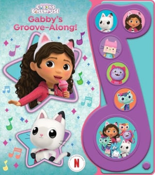 Cover image for 9781503774681 - DreamWorks Gabby's Dollhouse: Gabby's Groove-Along! Sound Book