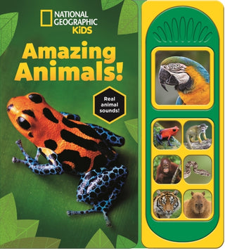 Cover image for 9781503774940 - National Geographic Kids: Amazing Animals! Sound Book