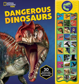 Cover image for 9781503775213 - National Geographic Kids: Dangerous Dinosaurs Sound Book
