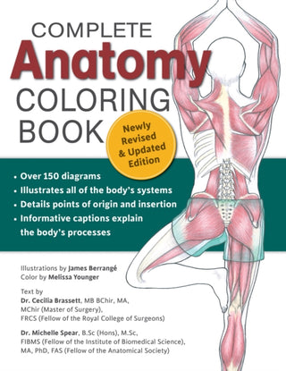 Cover image for 9781504800501 - Complete Anatomy Coloring Book, Newly Revised and Updated Edition