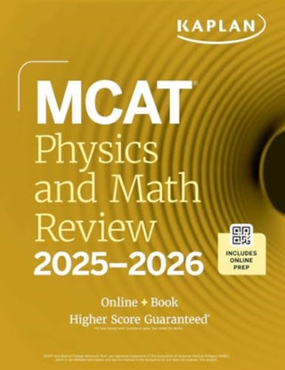Cover image for 9781506294292 - MCAT Physics and Math Review 2025-2026