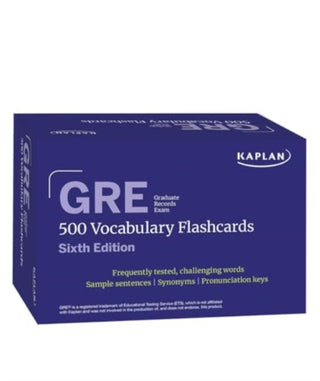 Cover image for 9781506295695 - GRE Vocabulary Flashcards, Sixth Edition + Online Access to Review Your Cards, a Practice Test, and Video Tutorials