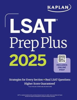 Cover image for 9781506296081 - LSAT Premium Prep (2025) Kaplan Test Prep: Master the Digital LSAT with Exclusive 99th-Percentile Instructor Videos, Data-Driven Strategies, and Official Practice