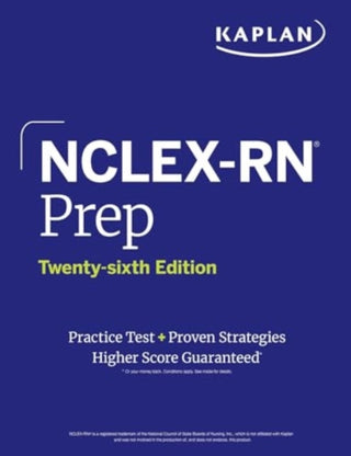 Cover image for 9781506296128 - NCLEX-RN Prep, Twenty-sixth Edition (2025): Includes 1 Full Length Practice Test + Proven Strategies