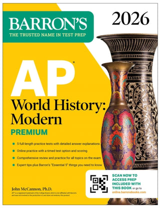 Supplemental image for 9781506296784 - AP World History: Modern Premium, 2026: Prep Book With 5 Practice Tests + Comprehensive Review + Online Practice