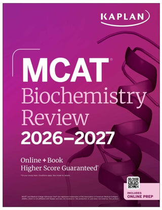 Cover image for 9781506297385 - MCAT Biochemistry Review 2026-2027