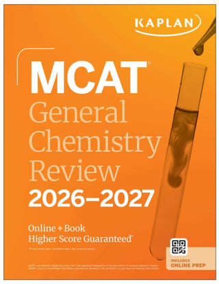 Cover image for 9781506297453 - MCAT General Chemistry Review 2026-2027